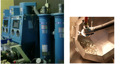 ブラスト加工写真